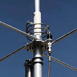Grazioli FE6V Lodret Antenne 5/8, 50-54MHz, 2kW