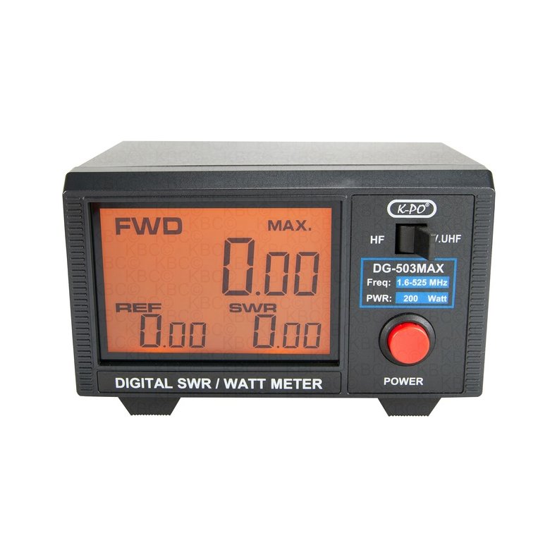 DG-503 MAX SWR &amp; Power-Meter med Digital Udlsning