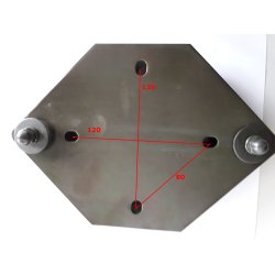 Absorberende monteringsplader til GA-2500/G-450/650/800