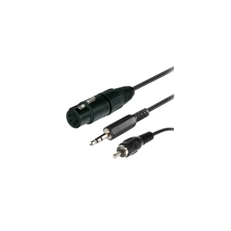 Mikrofonkabel XLR 4 pin