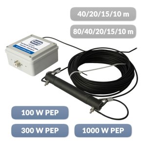 EFHW-antenner op til 100watt 40/20/15/10m