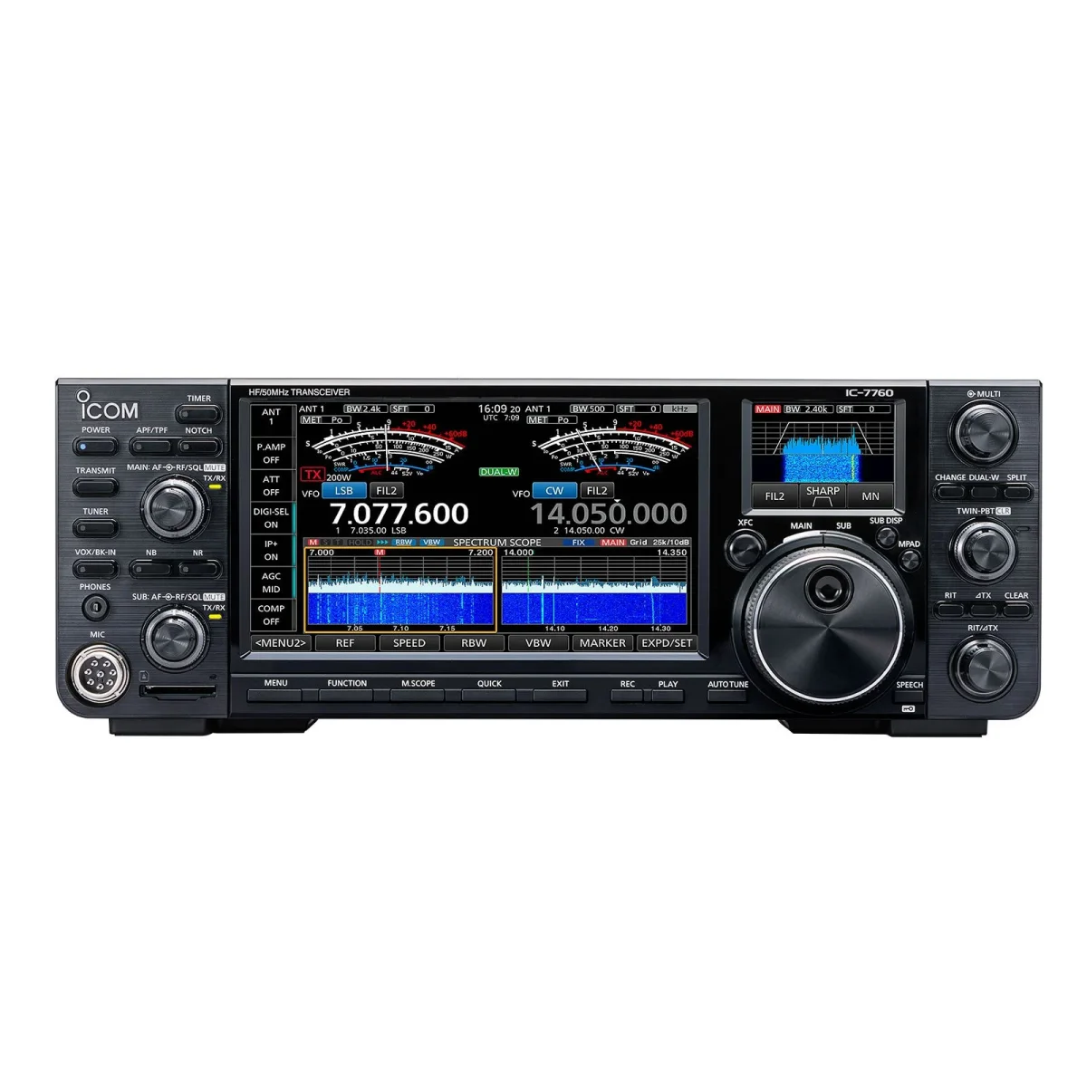 Icom IC-7760 All Mode HF/6m SDR Transceiver - HF-Radio - BM-Radio.dk