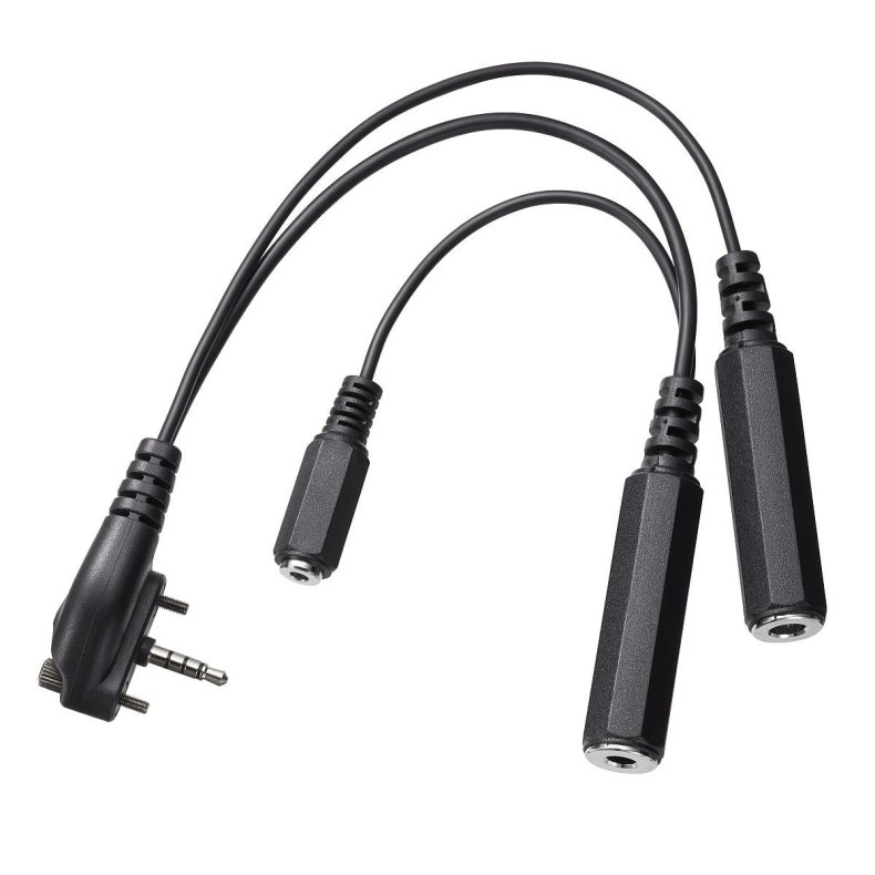 Headset-adapterkabel med PTT