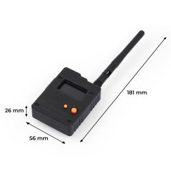 Meshtastic Node med display, batteri og GPS