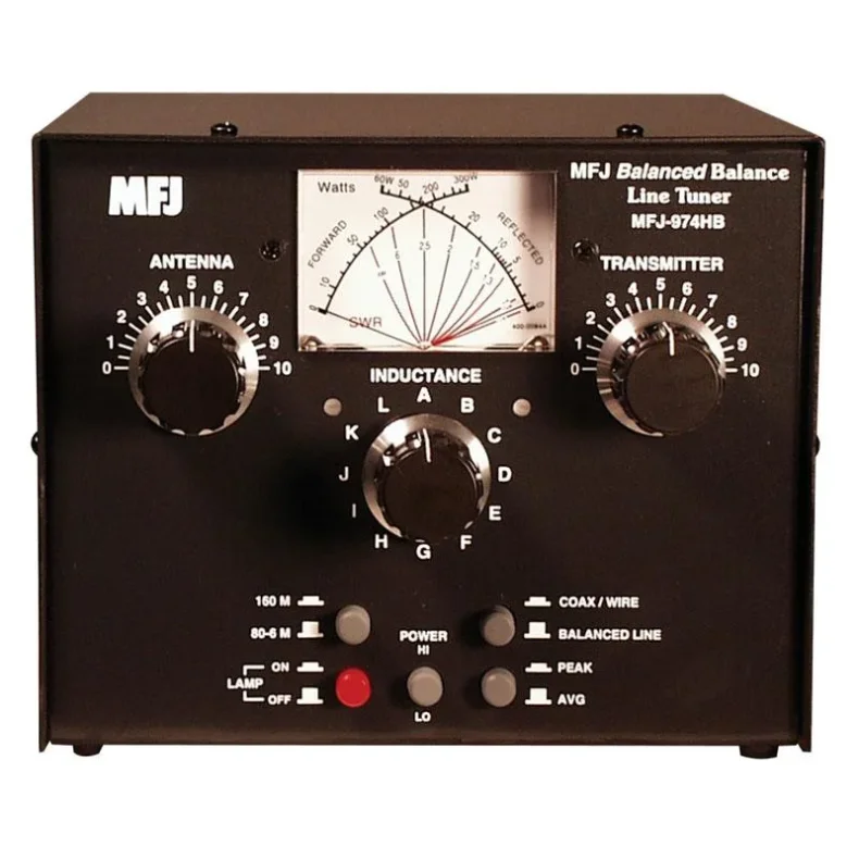 MFJ-974HB Man. antenne tuner Balanceret. 1,8-54MHz, max 300W