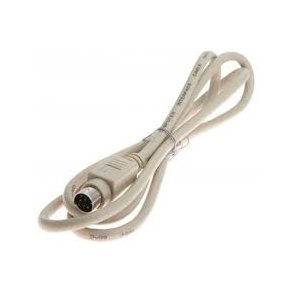 Packet kabel 1x 6-polet. Mini DIN/ben